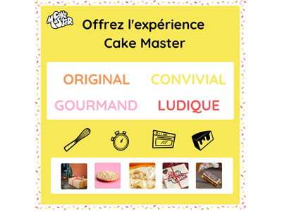 Carte cadeau Cake Master