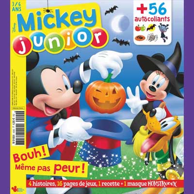 Abonnement magazine fille de 3 ans - Mickey Junior
