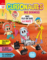 Prix et tarif de l'abonnement au magazine Curionautes des Sciences