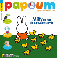 Prix et tarif de l'abonnement au magazine Papoum