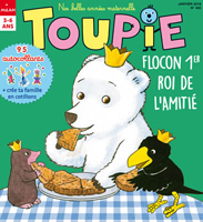 Prix et tarif de l'abonnement au magazine Toupie