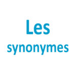 Les synonymes CE1 - CE2
