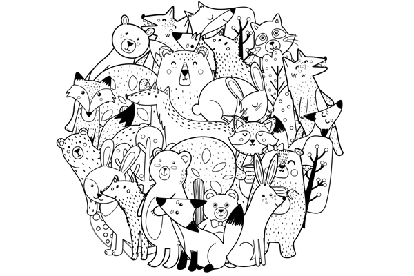 Coloriage animaux de la ferme à imprimer