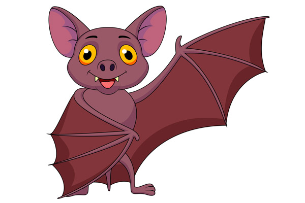 Coloriage de chauve-souris gratuit