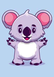 Coloriage Koala