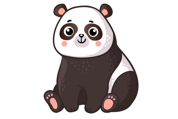 Coloriage de panda gratuit