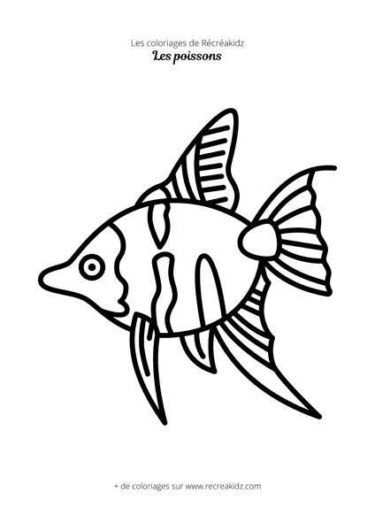 Coloriage poisson CP