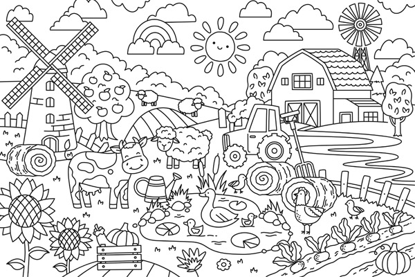 Coloriage à imprimer et dessin à imprimer pour enfants