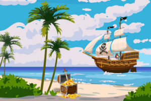 Coloriage de pirate gratuit