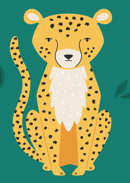 Coloriage jaguar