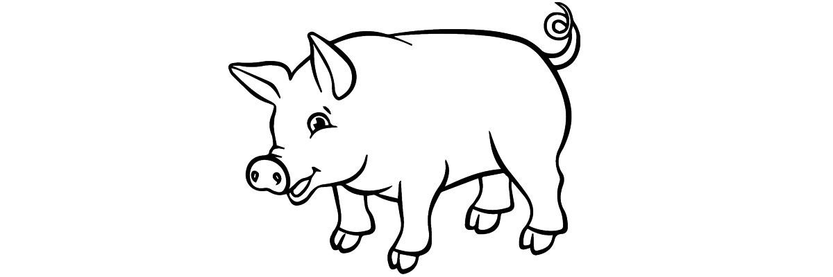 Apprendre à dessiner un cochon étape par étape