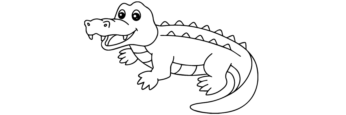 Apprendre à dessiner un crocodile étape par étape