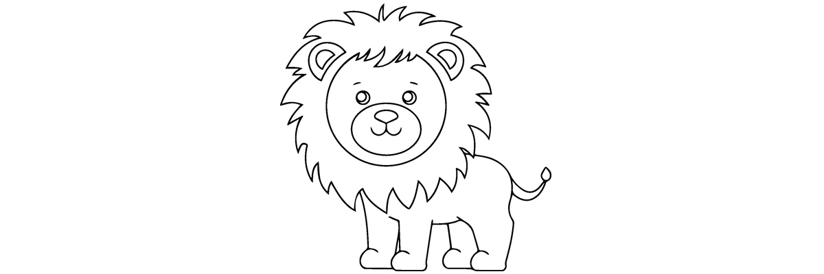 Apprendre à dessiner un lion étape par étape