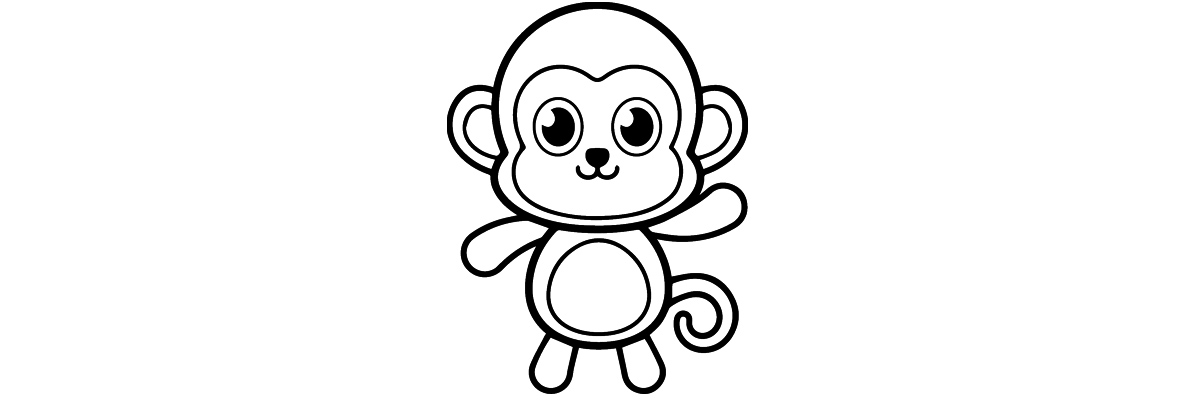 Apprendre à dessiner un singe étape par étape