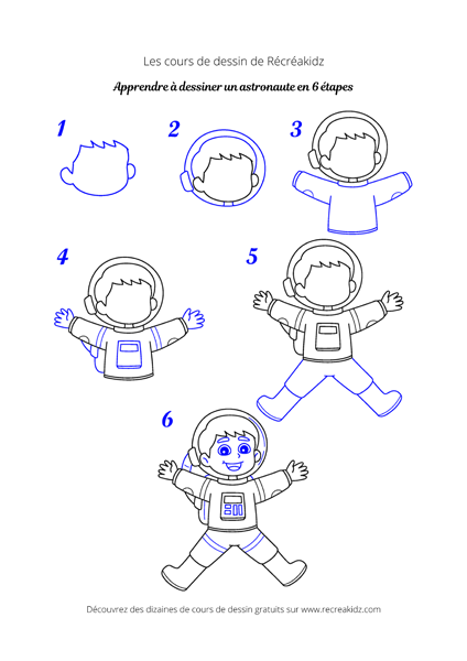 Dessiner astronaute