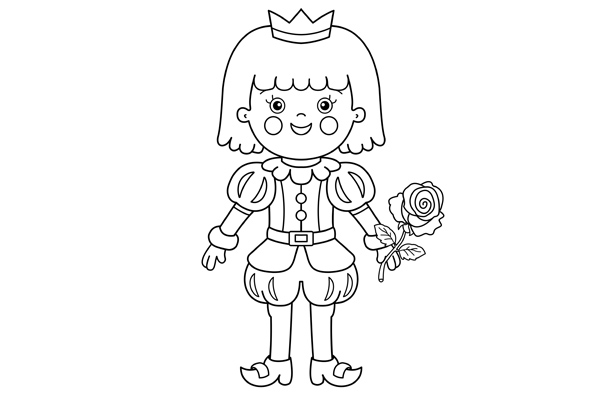 Coloriage prince gratuit