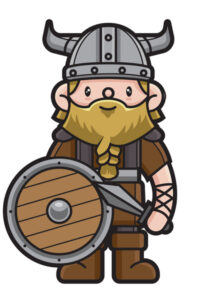 Coloriage viking