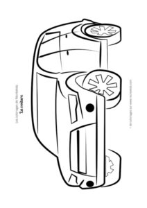 Coloriage 4x4 facile