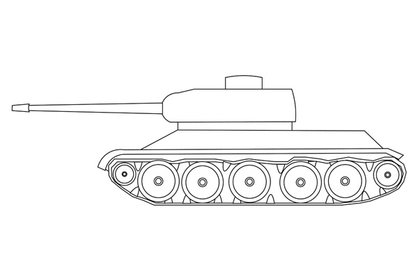 Coloriage tank gratuit