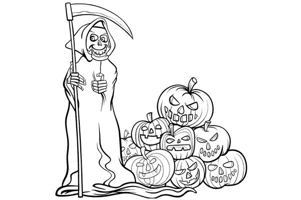 Coloriage Halloween gratuit