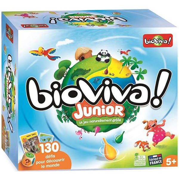 Bioviva Junior jeu pour apprendre géographie 5 ans