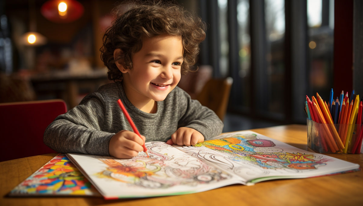 Cahier & livre de coloriage