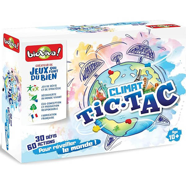 Climat Tic-Tac jeu de société écologie 10 ans