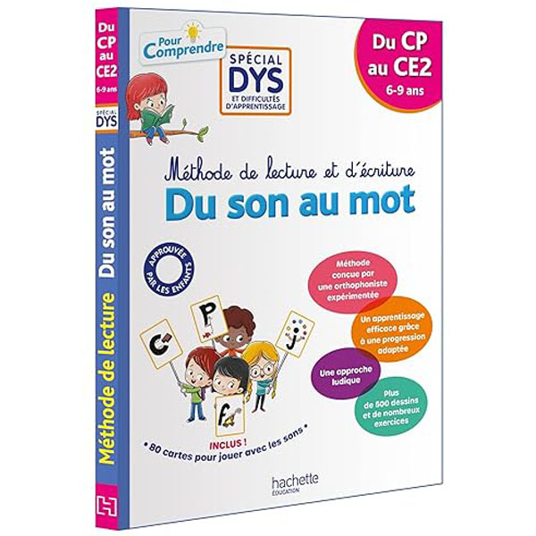 Du son au mot livre pour apprendre les sons DYS CP