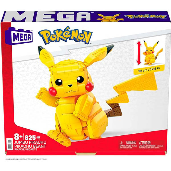 Jeu de construction Pikachu géant