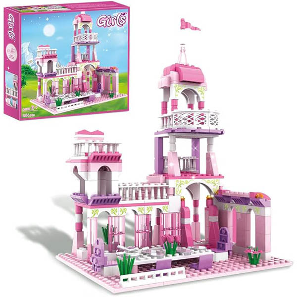 Kit château de princesse meilleur jeu construction 6 ans