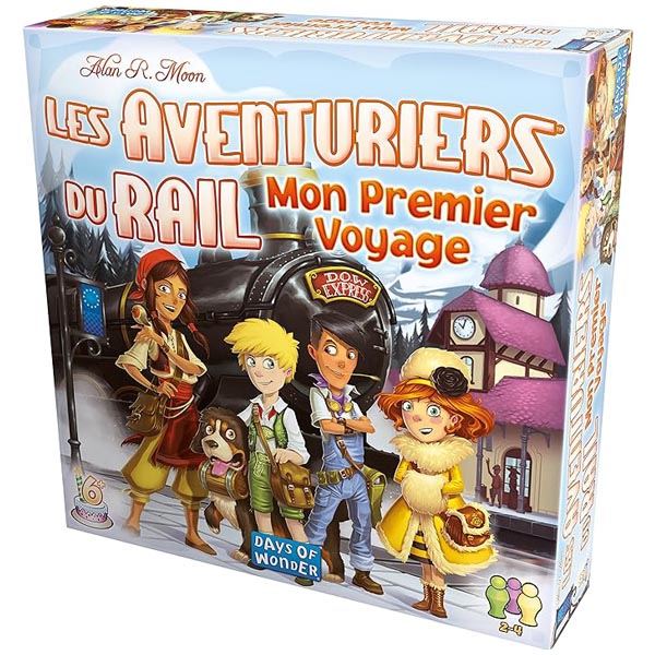 Les aventuriers du rail Mon Premier Voyage jeu de société géographie 7 ans