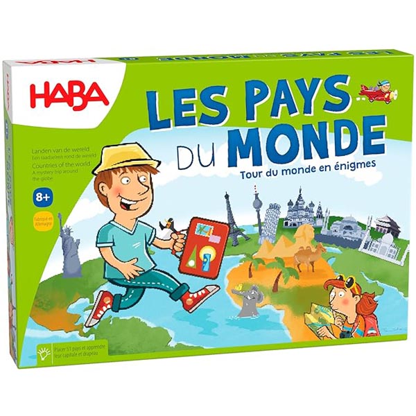 Les pays du monde jeu de société géographie 9 ans