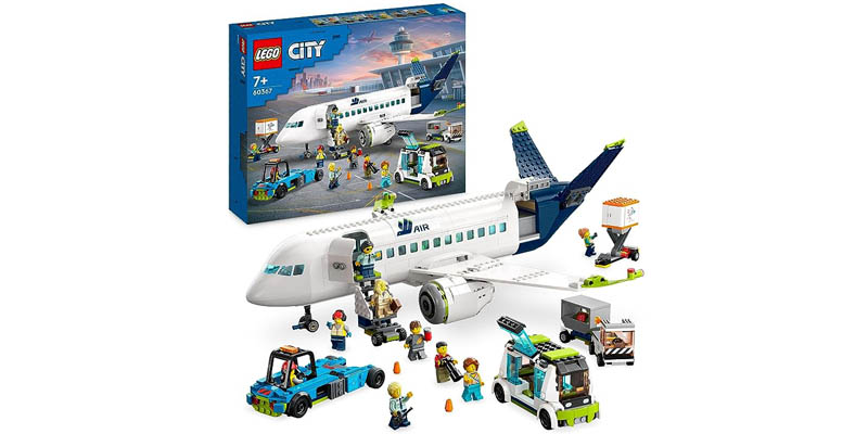 Matériel coffret Lego City Avion de ligne 60367