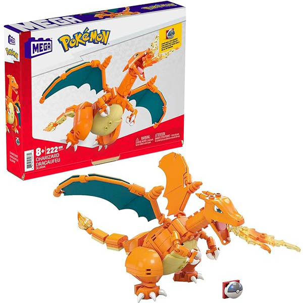 Mega Pokemon Dracaufeu Meilleur jeu de construction 8 ans