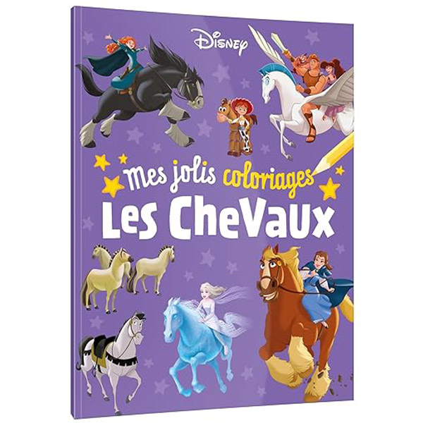 Meilleur livre coloriage cheval Disney