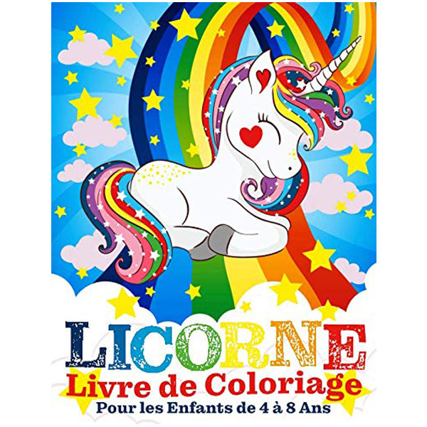 Meilleur livre coloriage licorne 4 ans