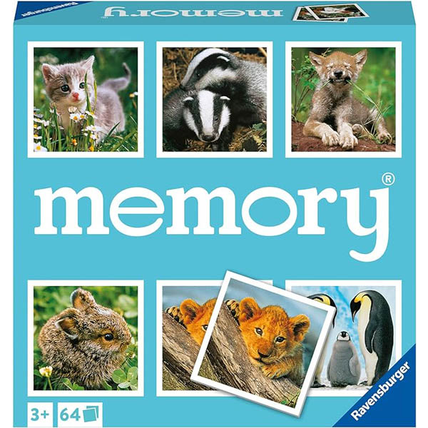 Memory des bébés animaux meilleur jeu de mémoire 3 ans