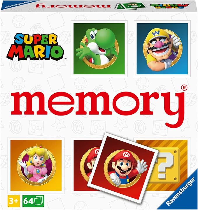 Memory Super Mario jeu de mémoire pas cher 4 ans
