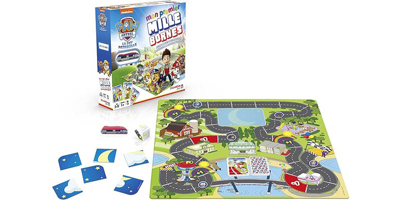 Règles du jeu Mon premier mille bornes Pat Patrouille