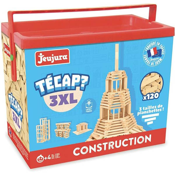 Técap meilleur jeu construction en bois 4 ans