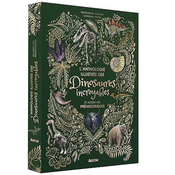 L'anthologie illustrée des dinosaures incroyables et autres vies préhistoriques 6 - 10 ans