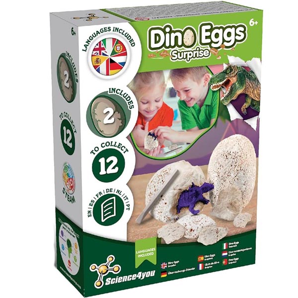 Dino Eggs Surprise kit scientifique 5 ans