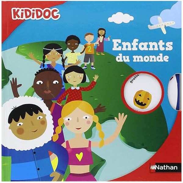 Enfants du monde Kididoc livre géographie 5 ans