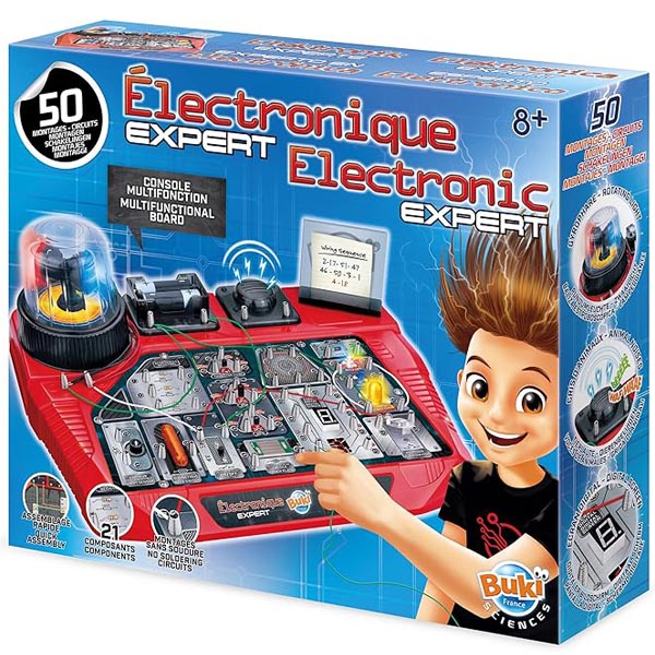 Jeu scientifique 9 ans électronique expert