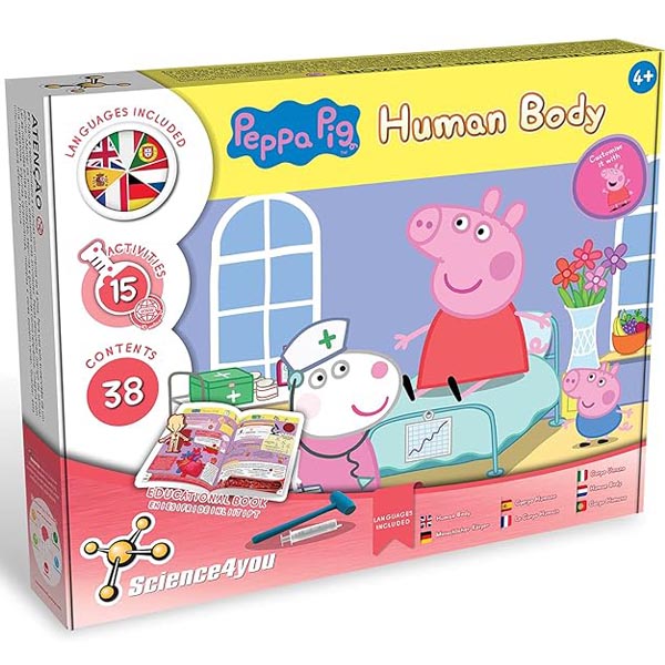 Kit scientifique 4 ans Peppa Pig Human Body science4you