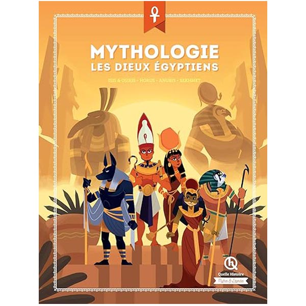 Livre d'Histoire mythologie dieux égyptiens