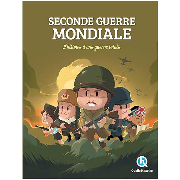 Livre d'Histoire seconde guerre mondiale une guerre totale