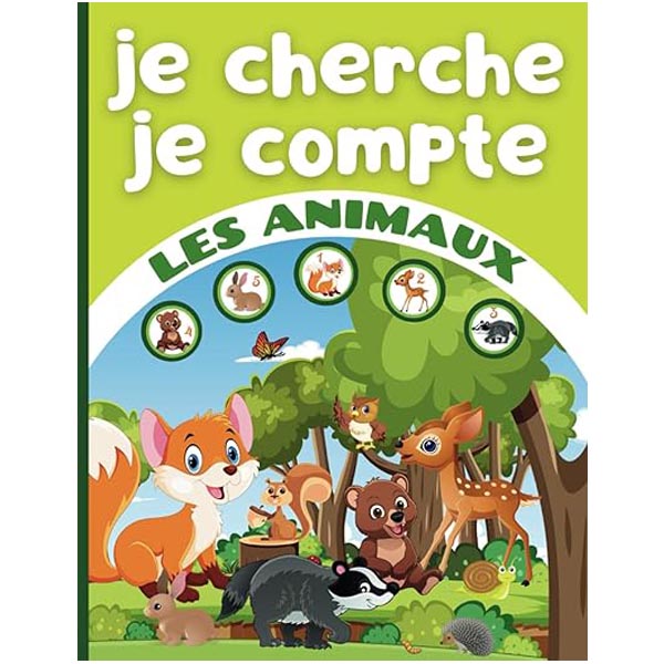 Livre je cherche je compte les animaux