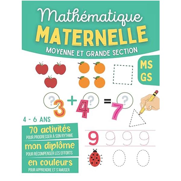 Livre mathématiques maternelle moyenne grande section