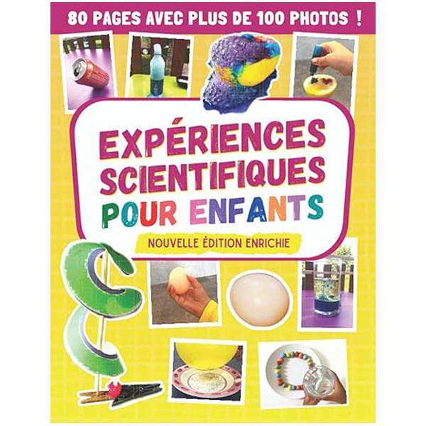 Meilleur livre expériences scientifiques pour enfants 5 ans